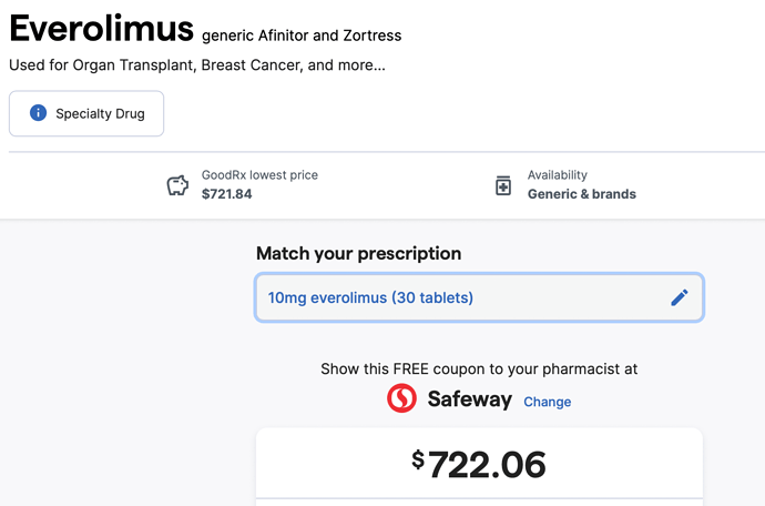 Everolimus_GoodRxPricing