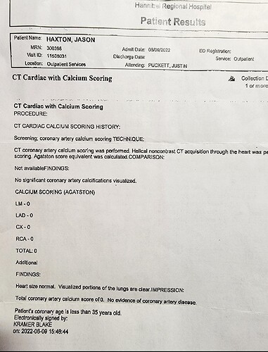 Coronary Calcium Scan Final